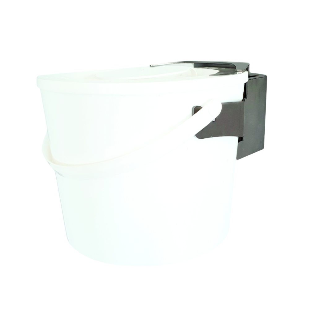 Stainless Steel Wall Holder for Buckets Item NW55/60