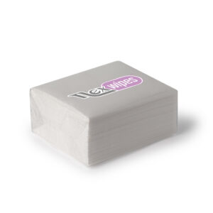 Pure Panni Compostabili in Tessuto Non Tessuto Piegati per l’Igiene e la Cura dei Pazienti